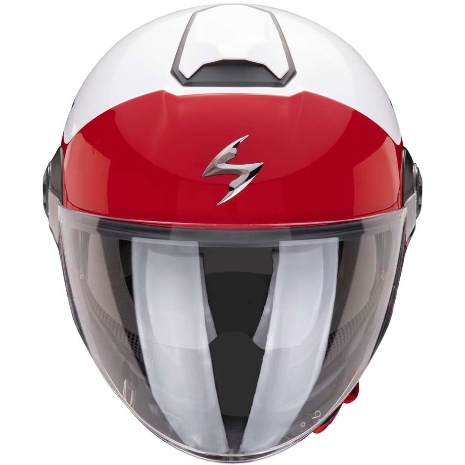 Scorpion EXO-CITY II MALL Jet Motorcycle Helmet White Red