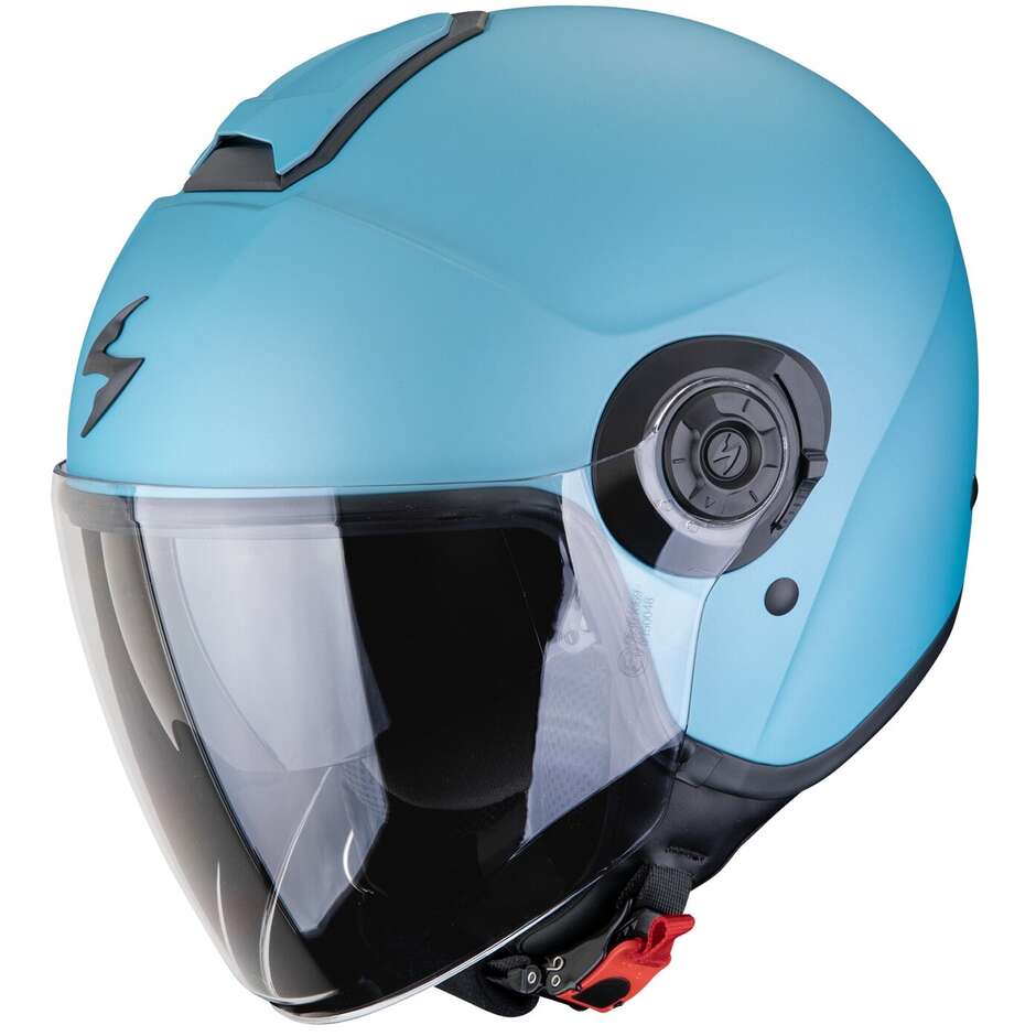 Scorpion EXO-CITY II SOLID Celestial Matt Blue Motorcycle Jet Helmet
