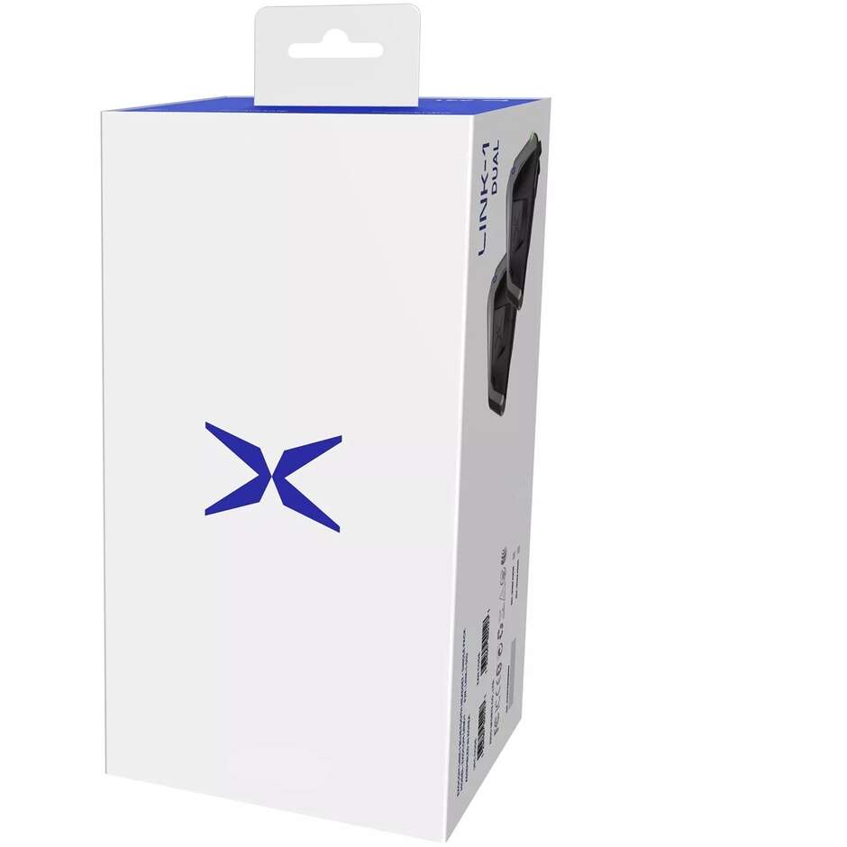 Scorpion Exo-com LINK-1 Motorrad-Gegensprechanlage-Paar-Kit – Doppelpack