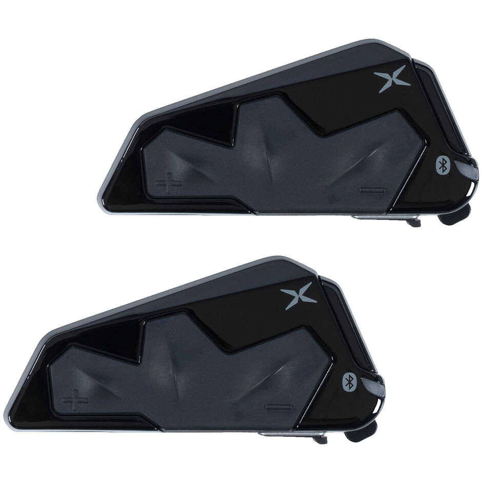 Scorpion Exo-com LINK-1C Motorrad-Gegensprechanlage-Paar-Kit – Doppelpack