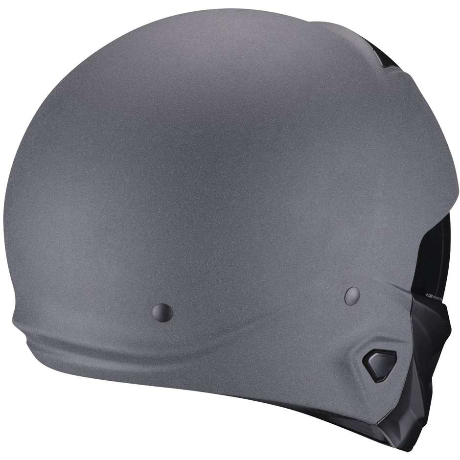 Scorpion EXO-COMBAT II Jet Motorcycle Helmet GRAPHITE Dark Gray