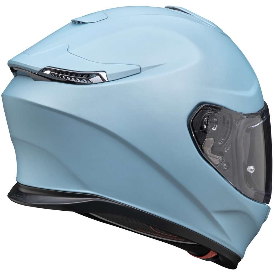 Scorpion EXO-GT SP AIR Celestial Mattblauer Integral-Motorradhelm