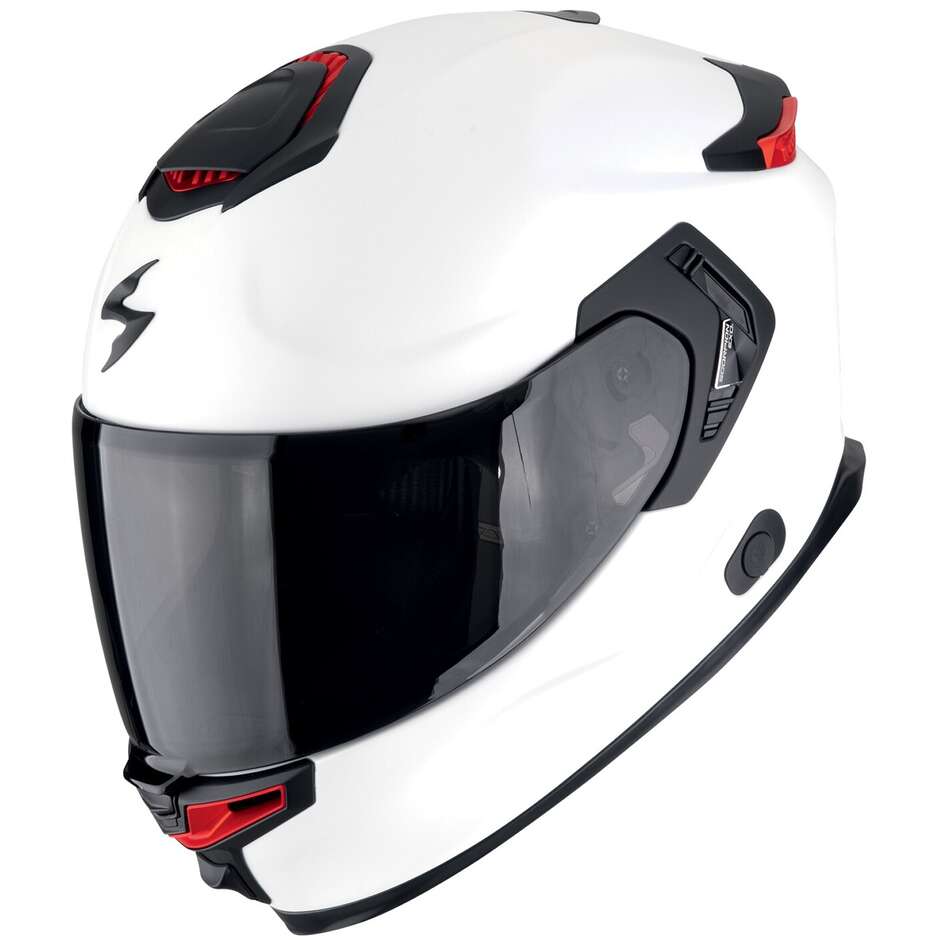 Scorpion EXO-GT SP AIR Full Face Motorcycle Helmet Pearl White Matt