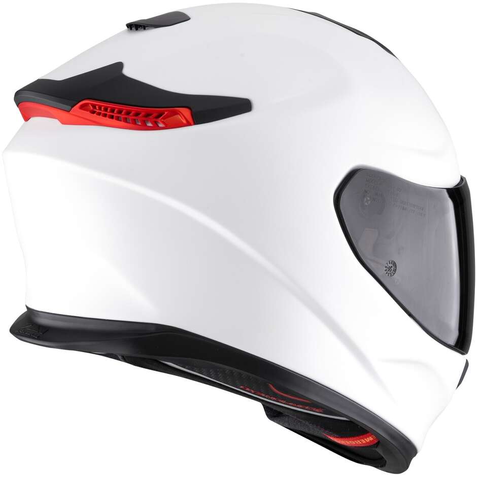 Scorpion EXO-GT SP AIR Full Face Motorcycle Helmet Pearl White Matt