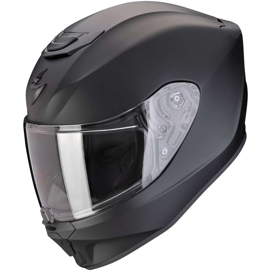 Scorpion EXO-JNR SOLID Black Full Face Child Motorcycle Helmet