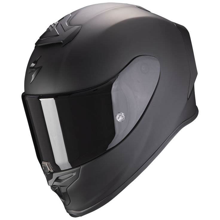 Scorpion EXO-R1 EVO AIR SOLID Integral Motorcycle Helmet Matt Black