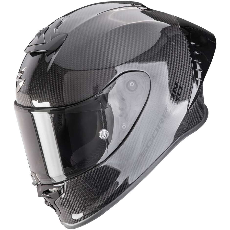 Scorpion EXO-R1 EVO II CARBON AIR SOLID Full Face Motorcycle Helmet Black