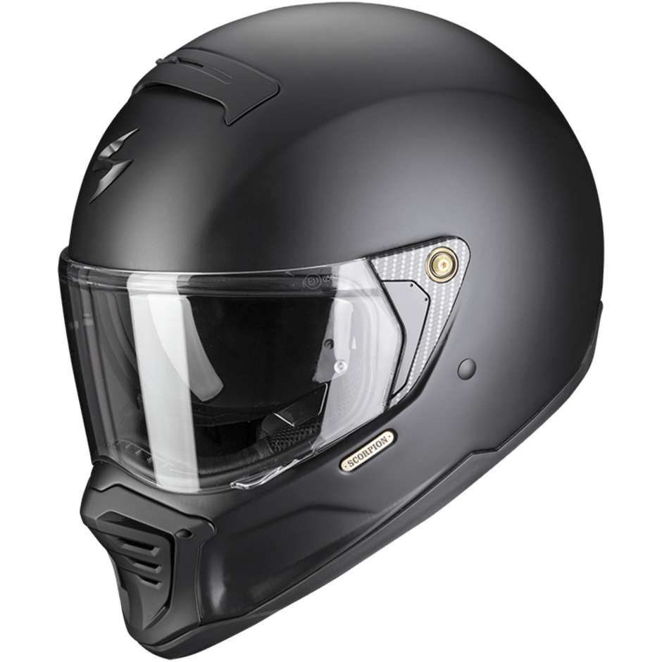 Scorpion Fiberglass Full Face Helmet Exo-HX1 SOLID Matt Black