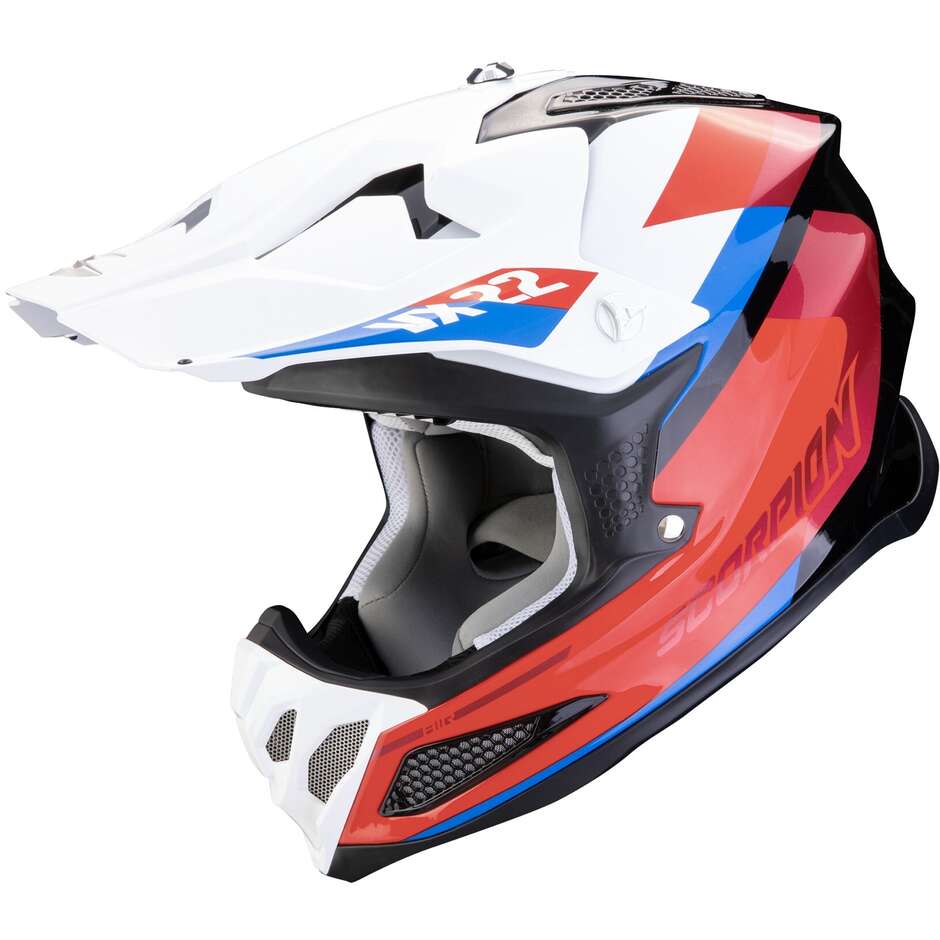 Scorpion VX 22 AIR BETA Cross Enduro Motorcycle Helmet Sand White