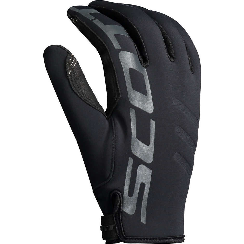 Scott Neoprene Winter Cross Enduro Motorcycle Gloves black