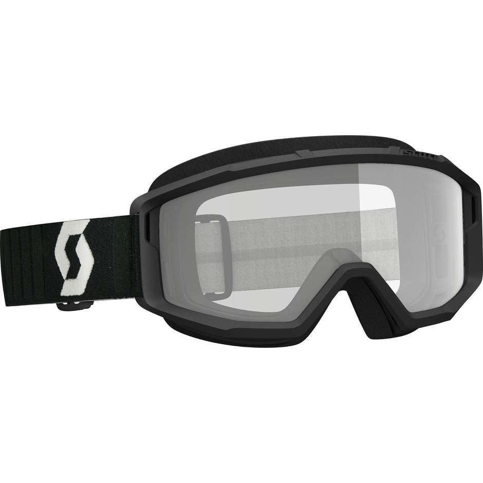 Scott Primal Cross Enduro Motorcycle Goggles Black Clear Lens