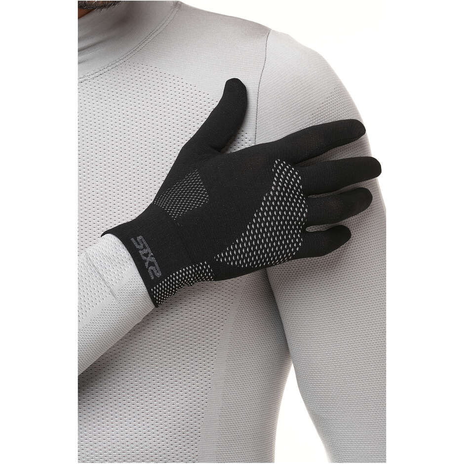 SCX GLX V2 Black Carbon 4-Jahreszeiten-Unterziehhandschuhe