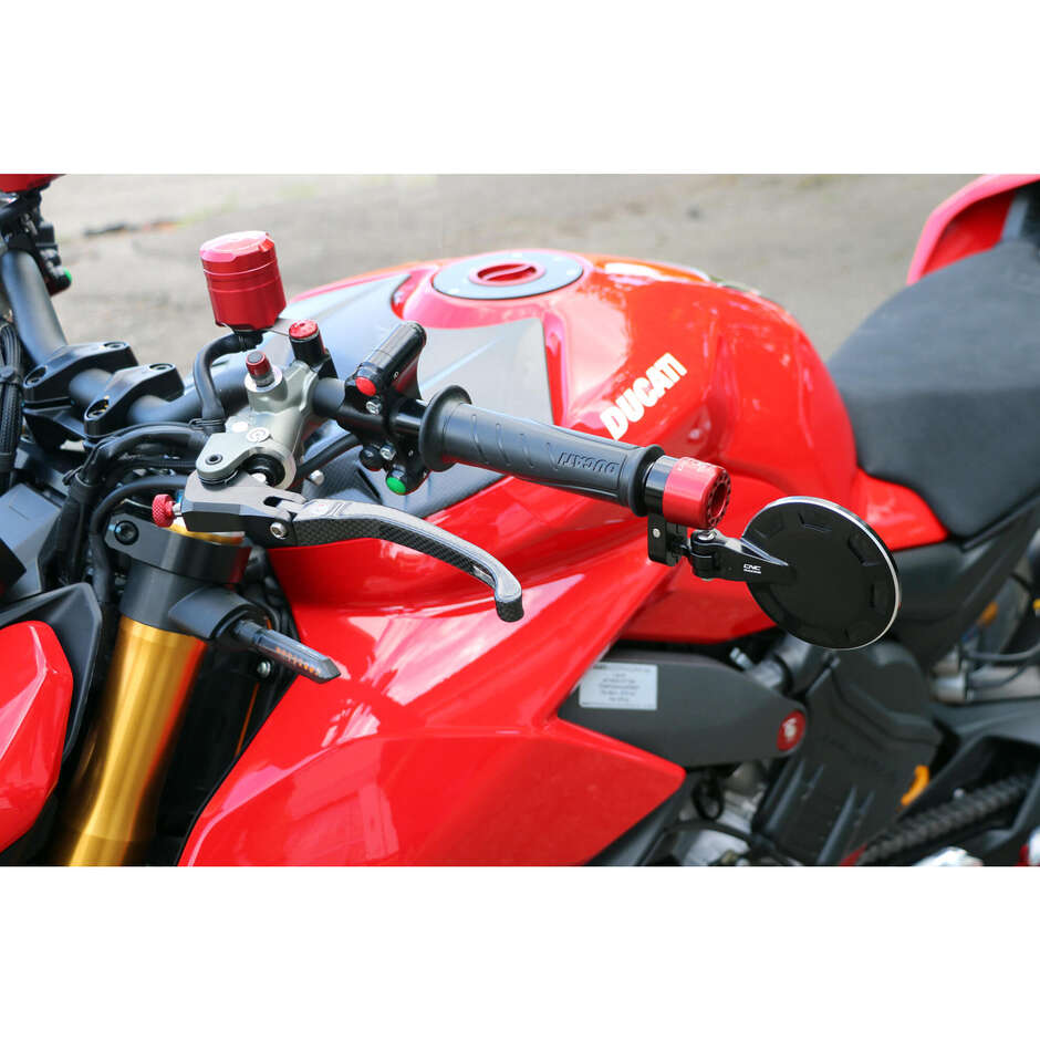 SE700 Brems-Kupplungsölbehälter 12ml MONOCHROM Drei Düsen PRAMAC RACING Limited Edition CNC Racing Schwarz