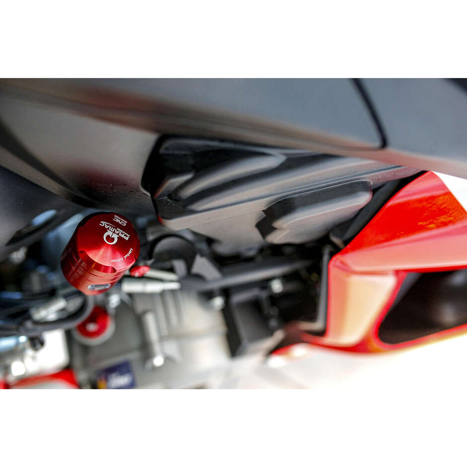 SE700 Brems-Kupplungsölbehälter 12ml MONOCHROM Drei Düsen PRAMAC RACING Limited Edition CNC Racing Schwarz