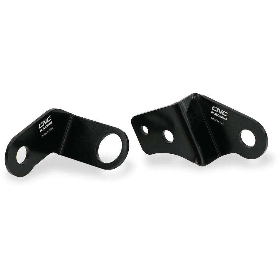 SEA15 Ducati Monster, Streetfighter V4 and V2 Brake and Clutch Fluid Reservoir Bracket Kit CNC Racing Black