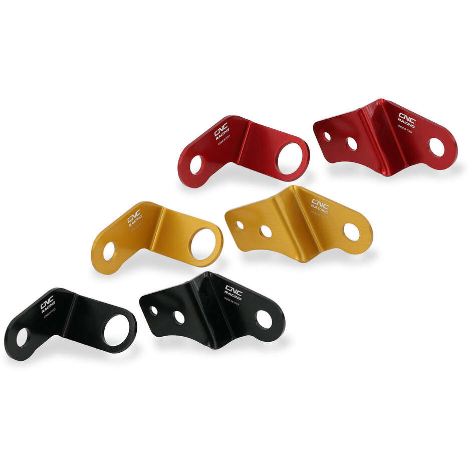 SEA15 Ducati Monster, Streetfighter V4 and V2 Brake and Clutch Fluid Reservoir Bracket Kit CNC Racing Black