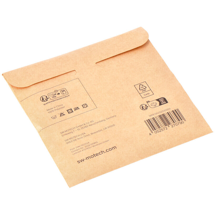 Seamless Neck Warmer Black / Gray Sw-Motech WER.GIV.023.10003