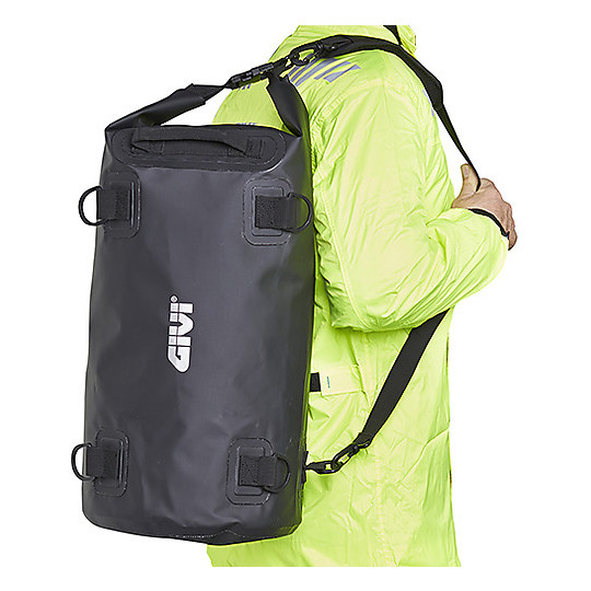 Seat Roller Bag or GIVI EA114BK Waterproof Black Waterproof Bag