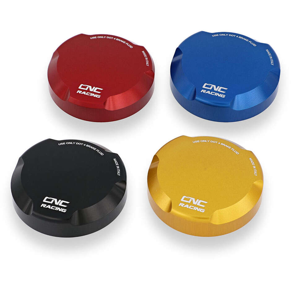 SEC12 12ml Rear Brake Clutch Oil Reservoir with Level Sight Glass - Cap Only CNC Racing Black