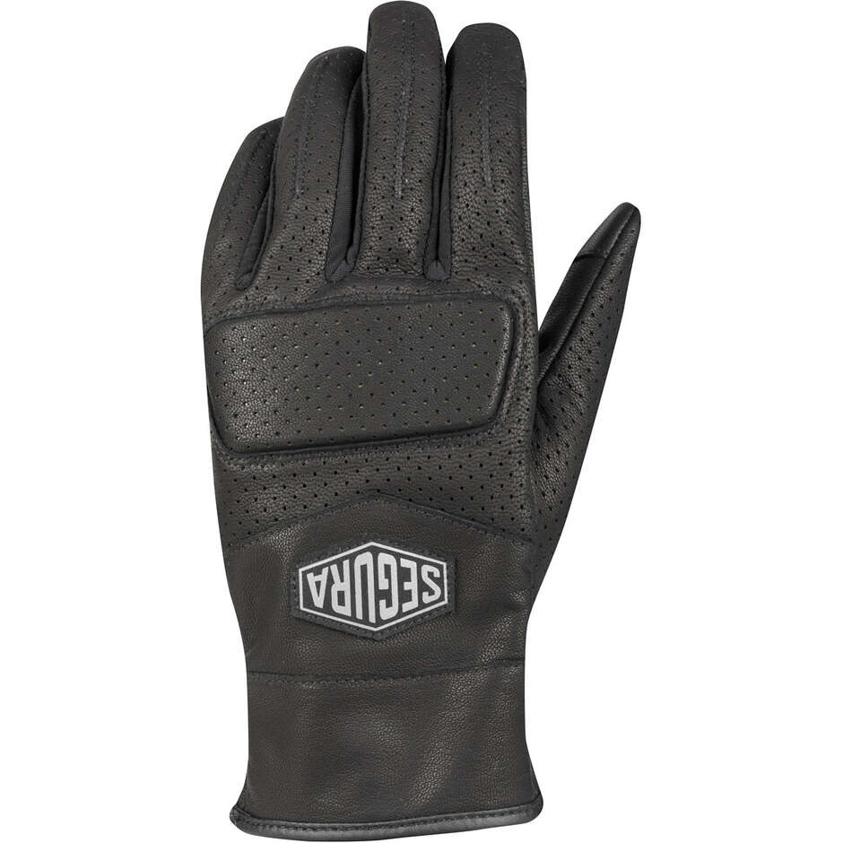 Segura BOGART Schwarze Motorradhandschuhe