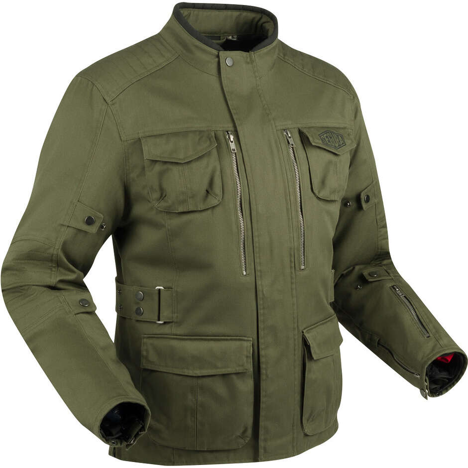 Segura BORA Khaki Motorcycle Jacket