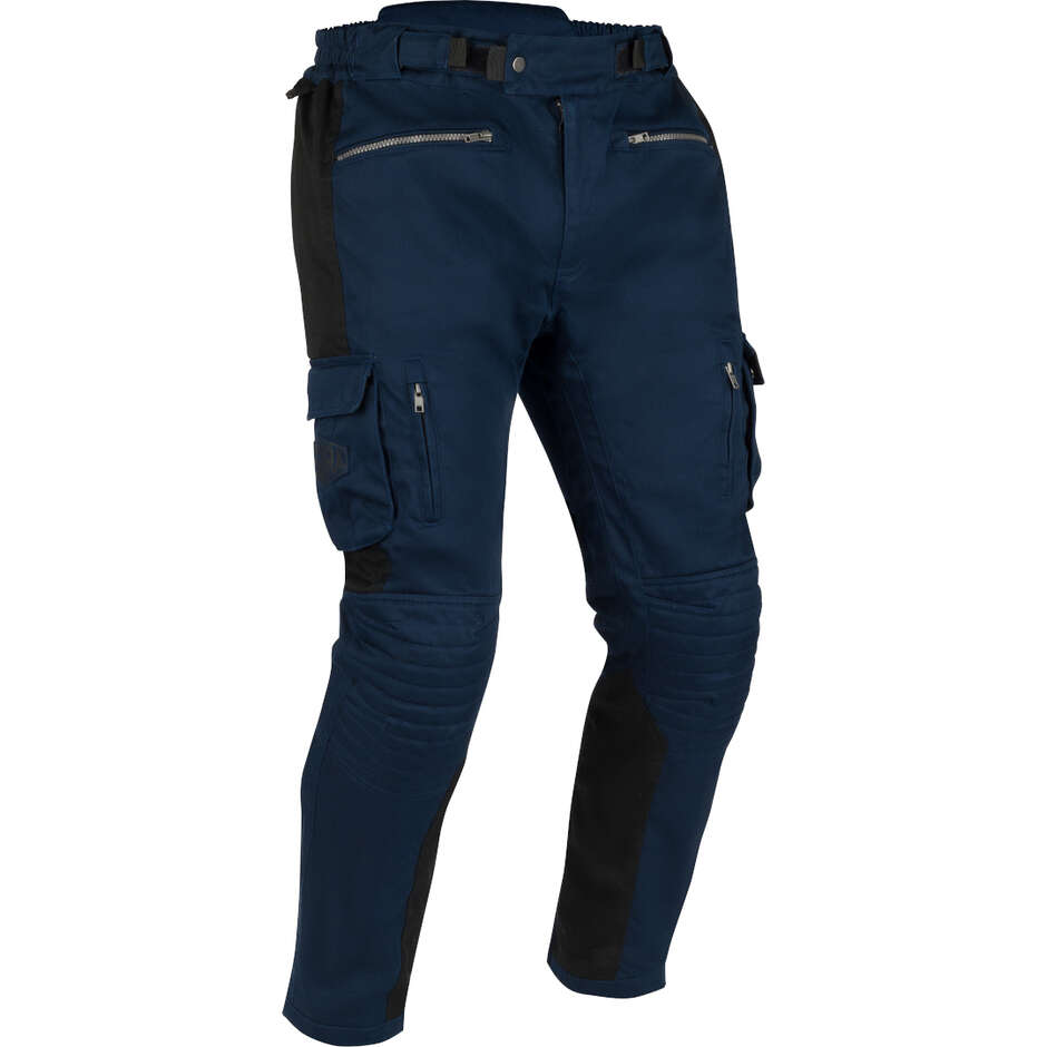 Segura BORA Navy Motorradhose Schwarz