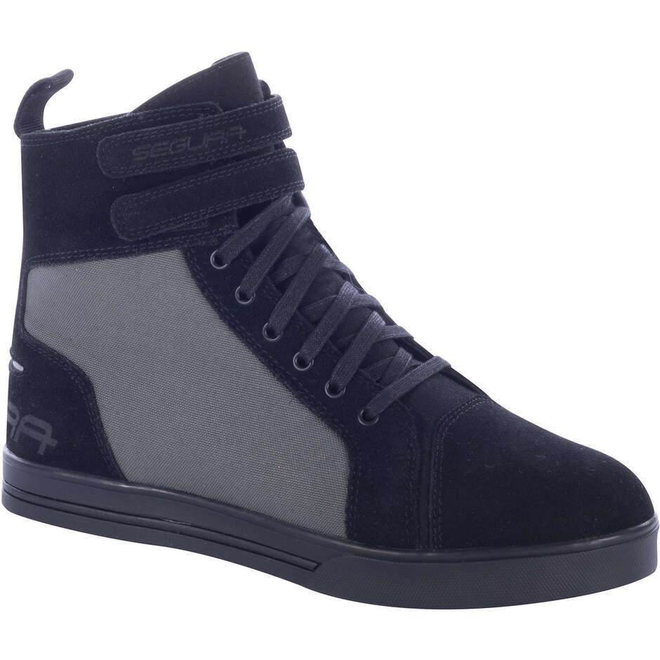 Segura CONTACT Motorcycle Shoes Black Grey