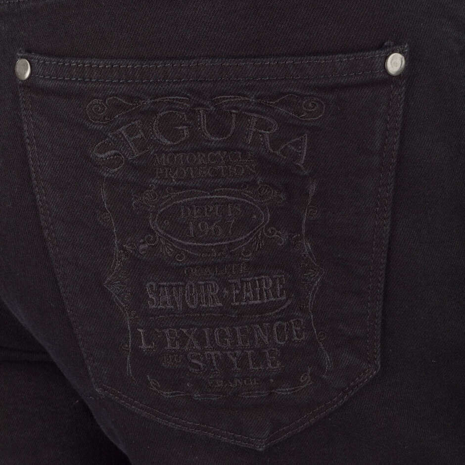 Segura COSMIC Schwarze Motorradhose