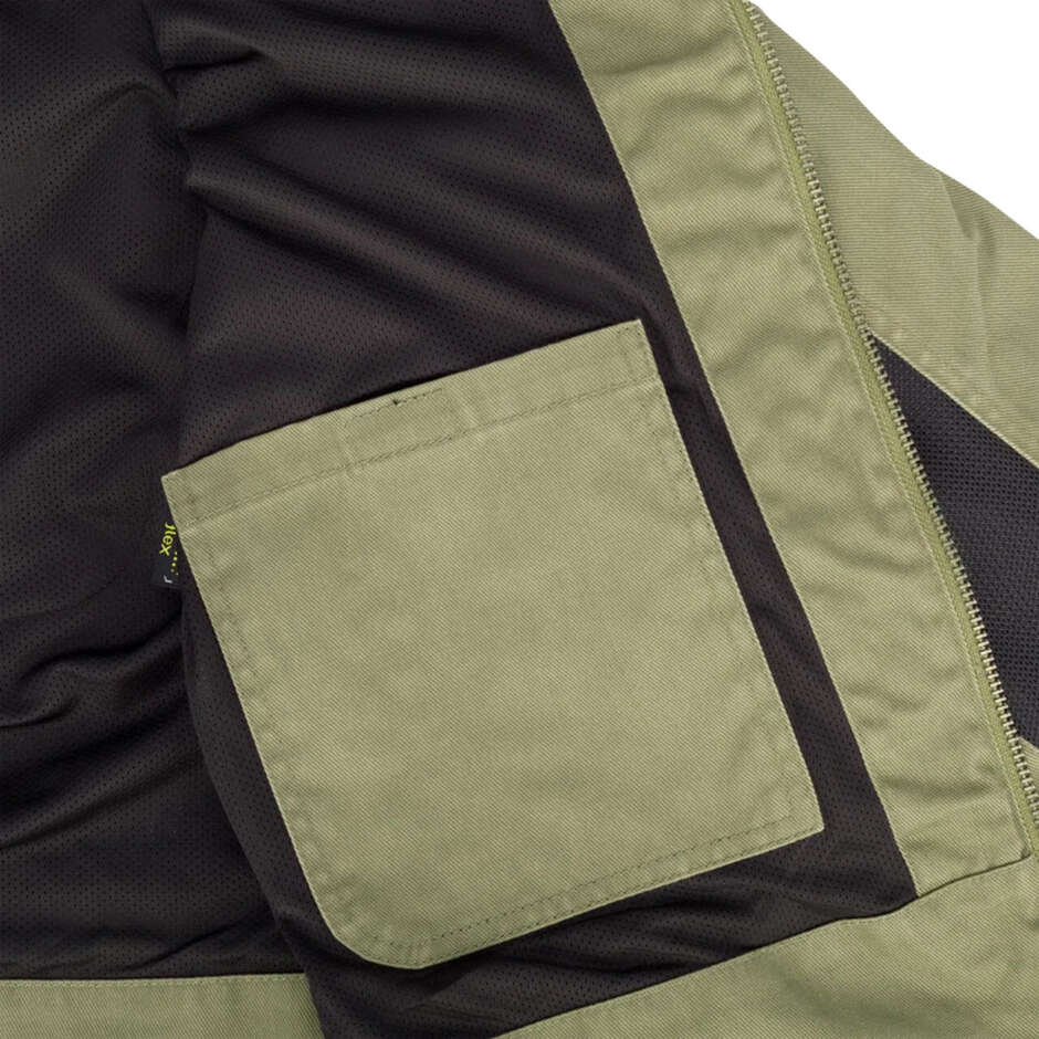 SEGURA DISTRICT EVO Motorcycle Jacket Khaki