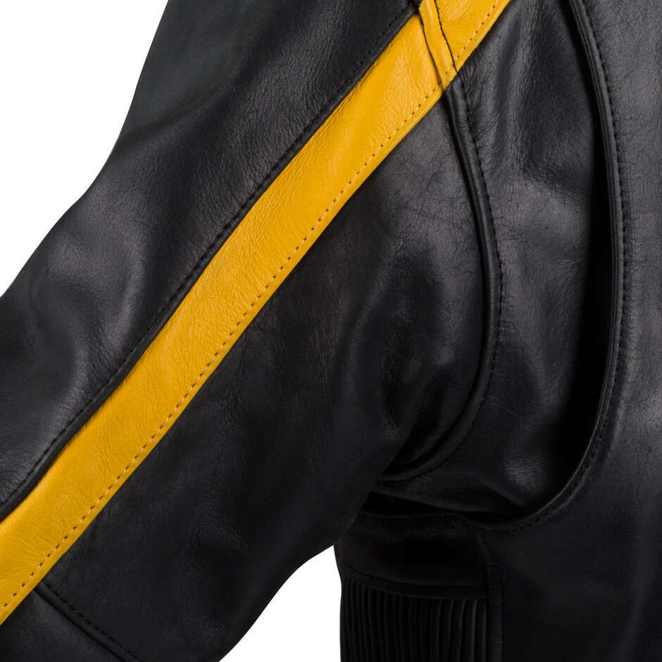 Giubbotto Moto Segura FORMULA Nero Giallo