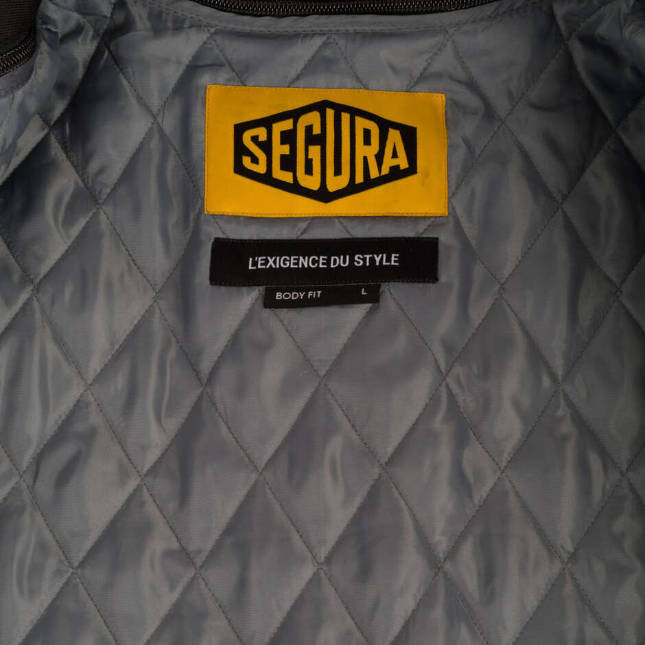 Giubbotto Moto Segura FORMULA Nero Giallo