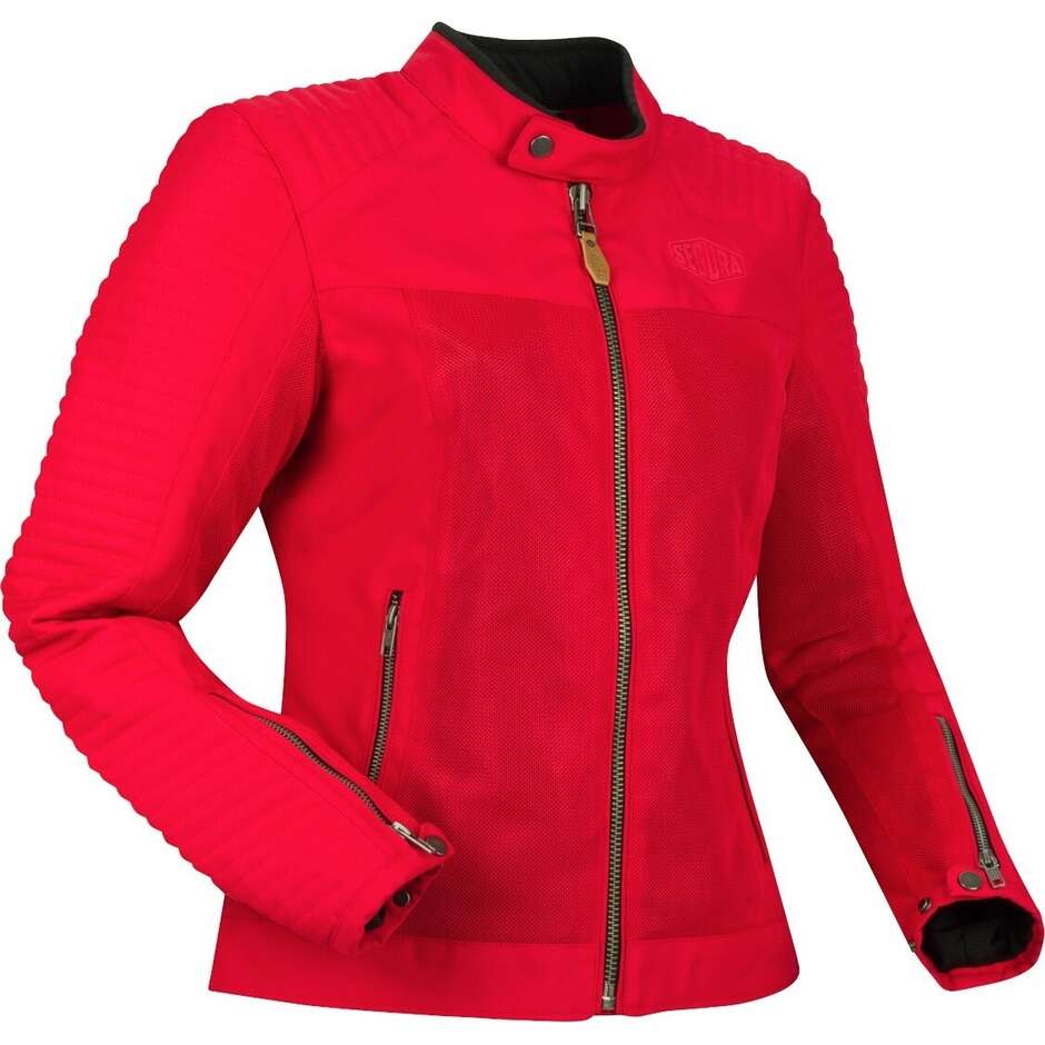 Segura LADY DIKINSON Damen Motorradjacke Rot