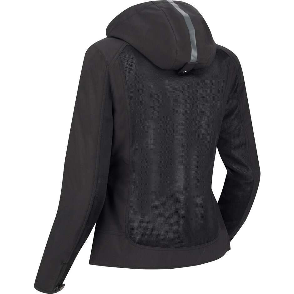Segura LADY NATCHO VENTED Women's Motorcycle Jacket Black Grey