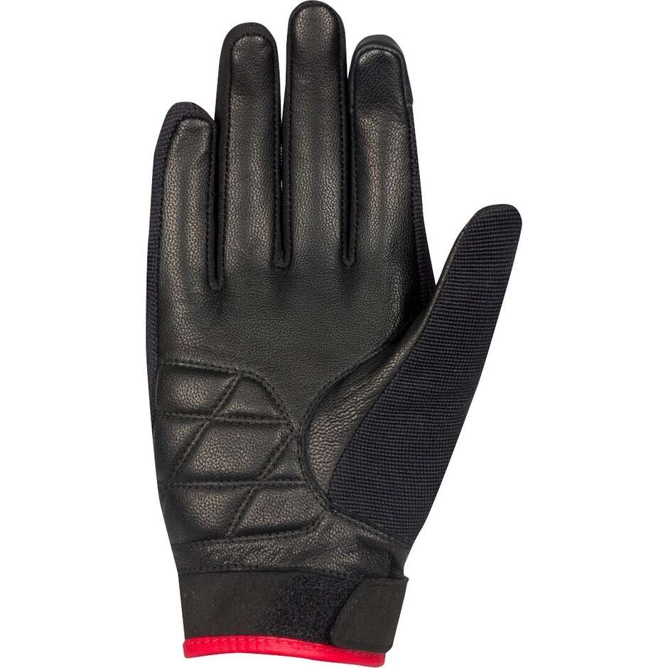 Segura LADY PALMER Women's Motorcycle Gloves Black Red