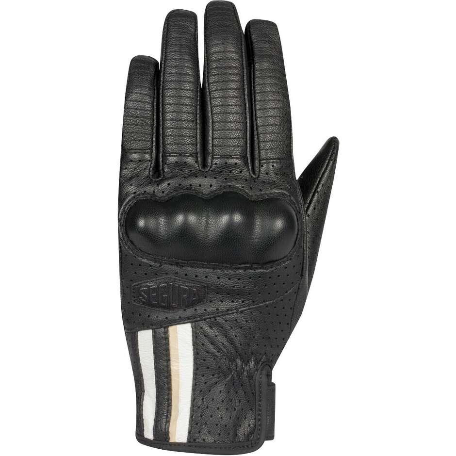 Segura LADY ROMEO Women's Motorcycle Gloves Black White