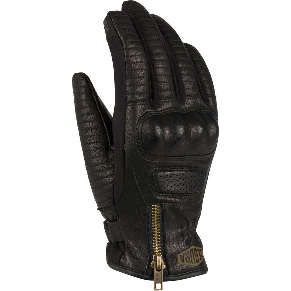 Segura LADY SYNCHRO Damen Motorradhandschuhe Schwarz