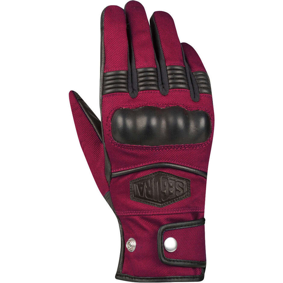 Segura LADY TAMPICO Burgundy Women's Motorcycle Gloves