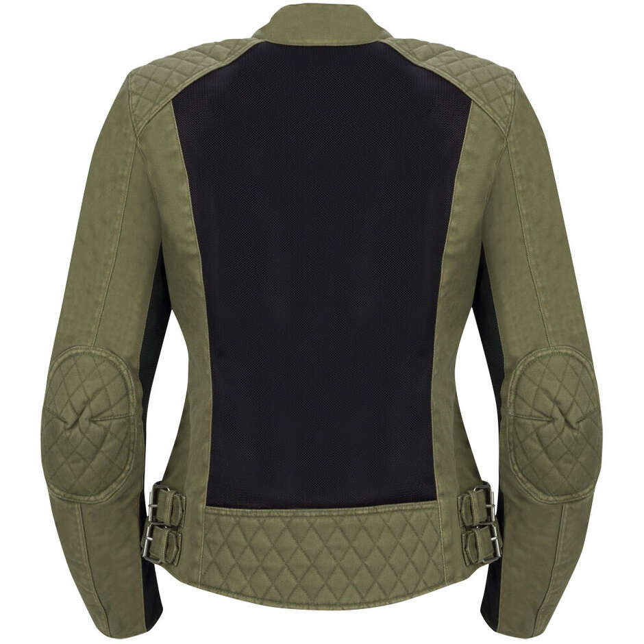 SEGURA LADY VANDA EVO Damen-Motorradjacke, Khaki
