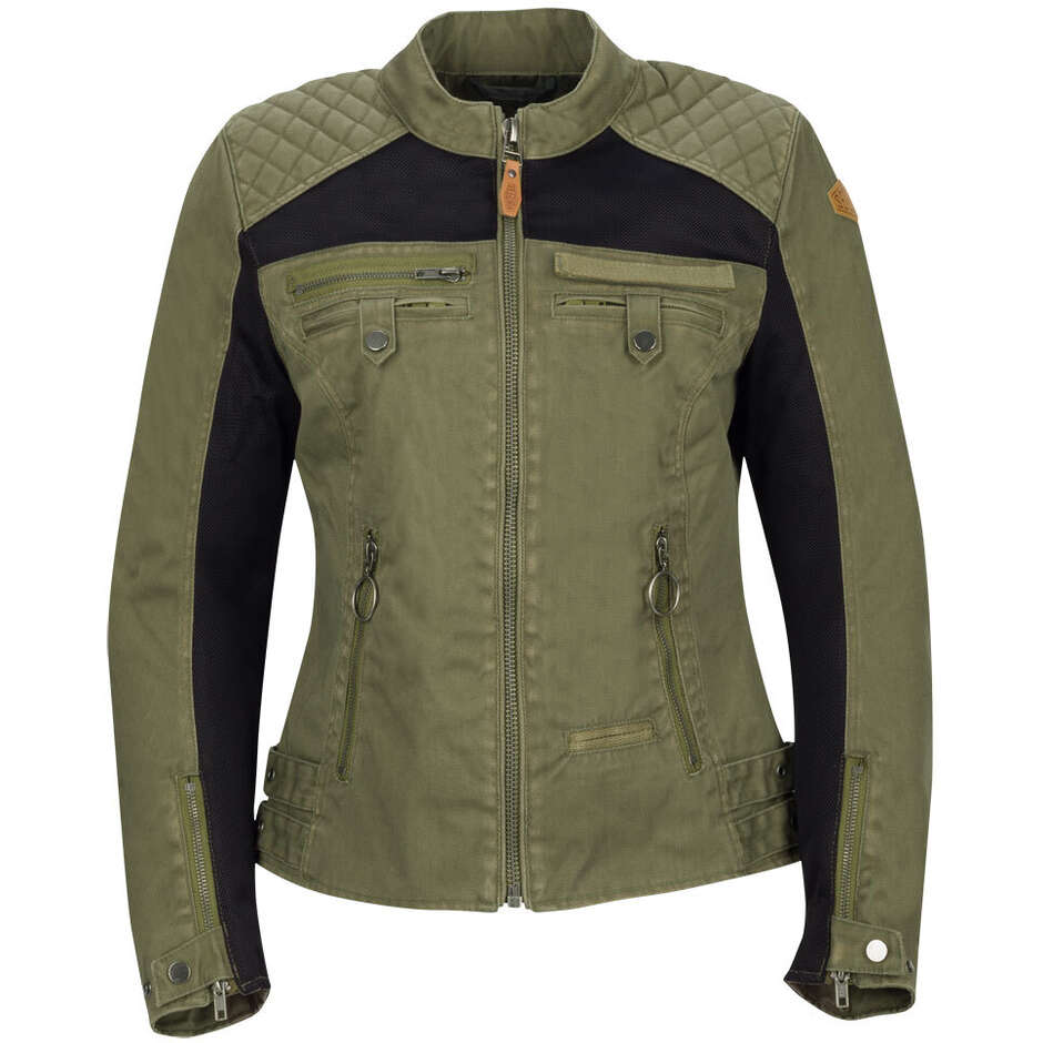 SEGURA LADY VANDA EVO Women's Motorcycle Jacket, Khaki