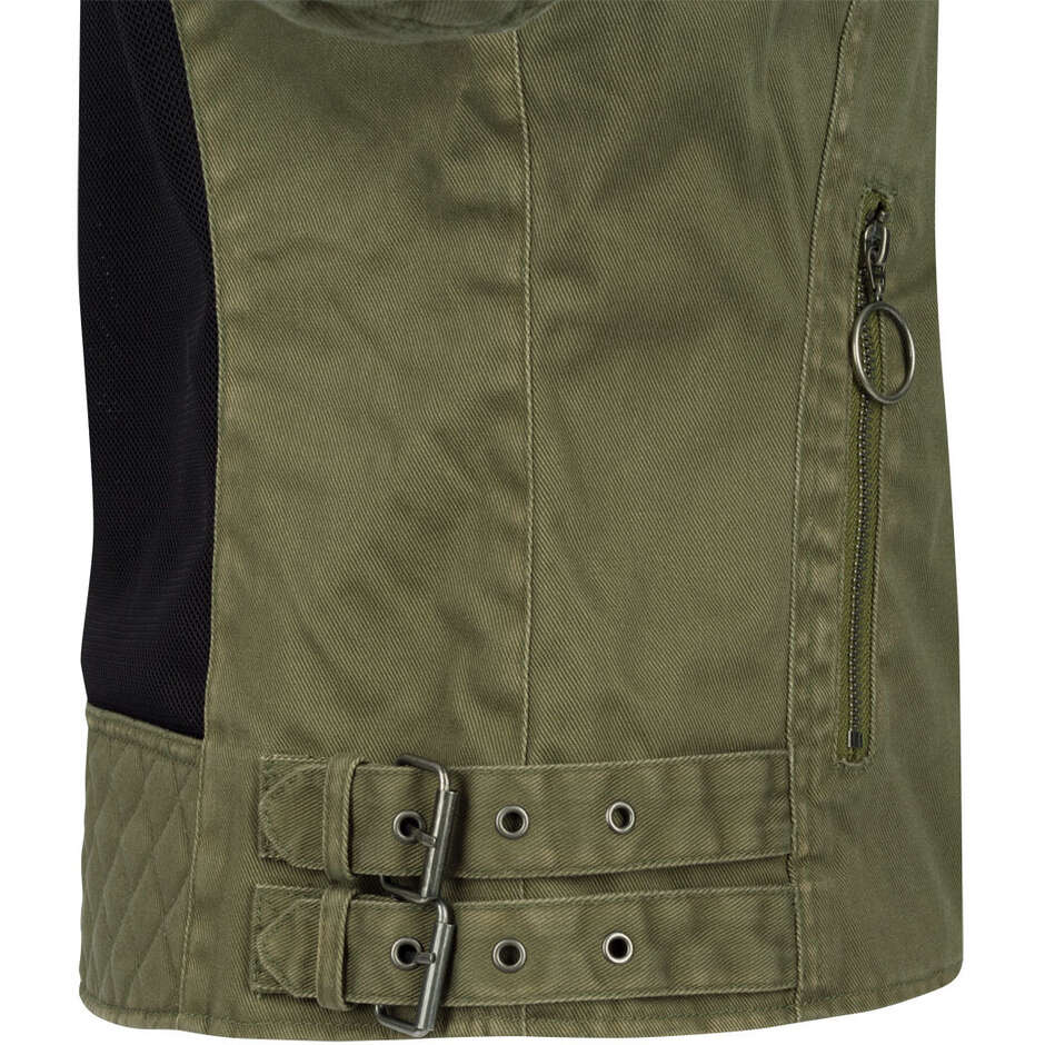 SEGURA LADY VANDA EVO Women's Motorcycle Jacket, Khaki