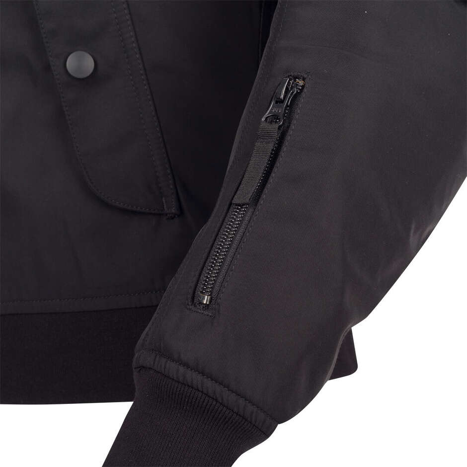 SEGURA LADY VELVET VENTED Women's Motorcycle Jacket Black