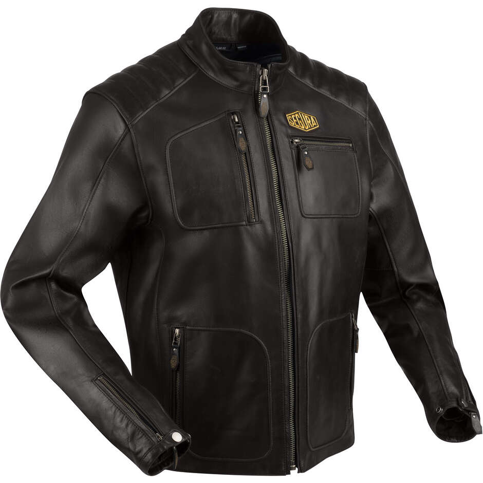 Segura LEWIS Braune Motorradjacke