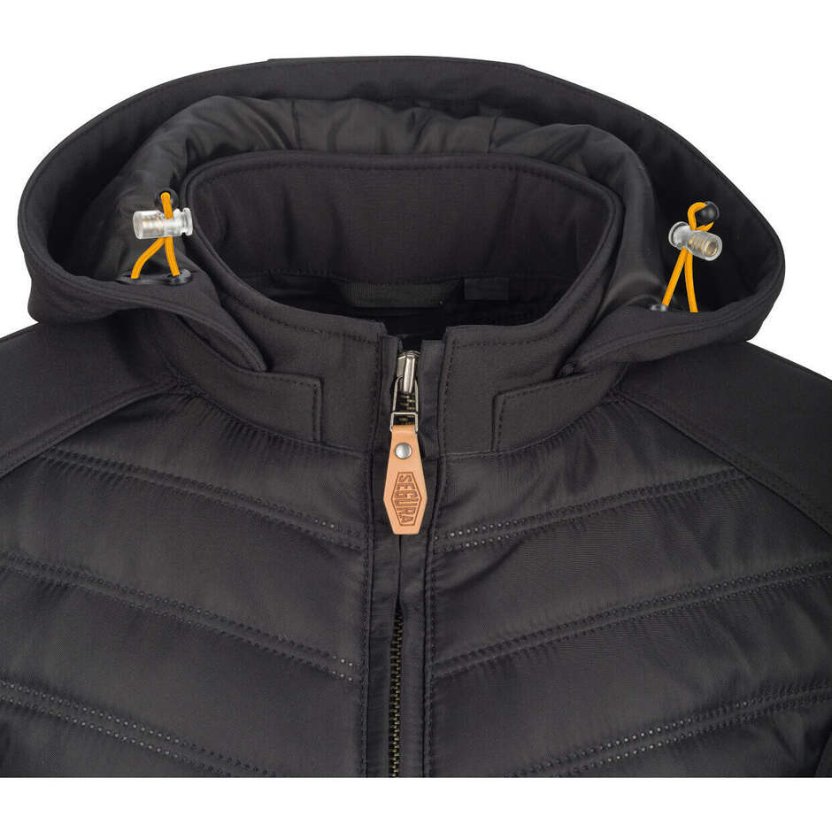 Segura NATCHO 2 Motorradjacke Schwarz Gelb