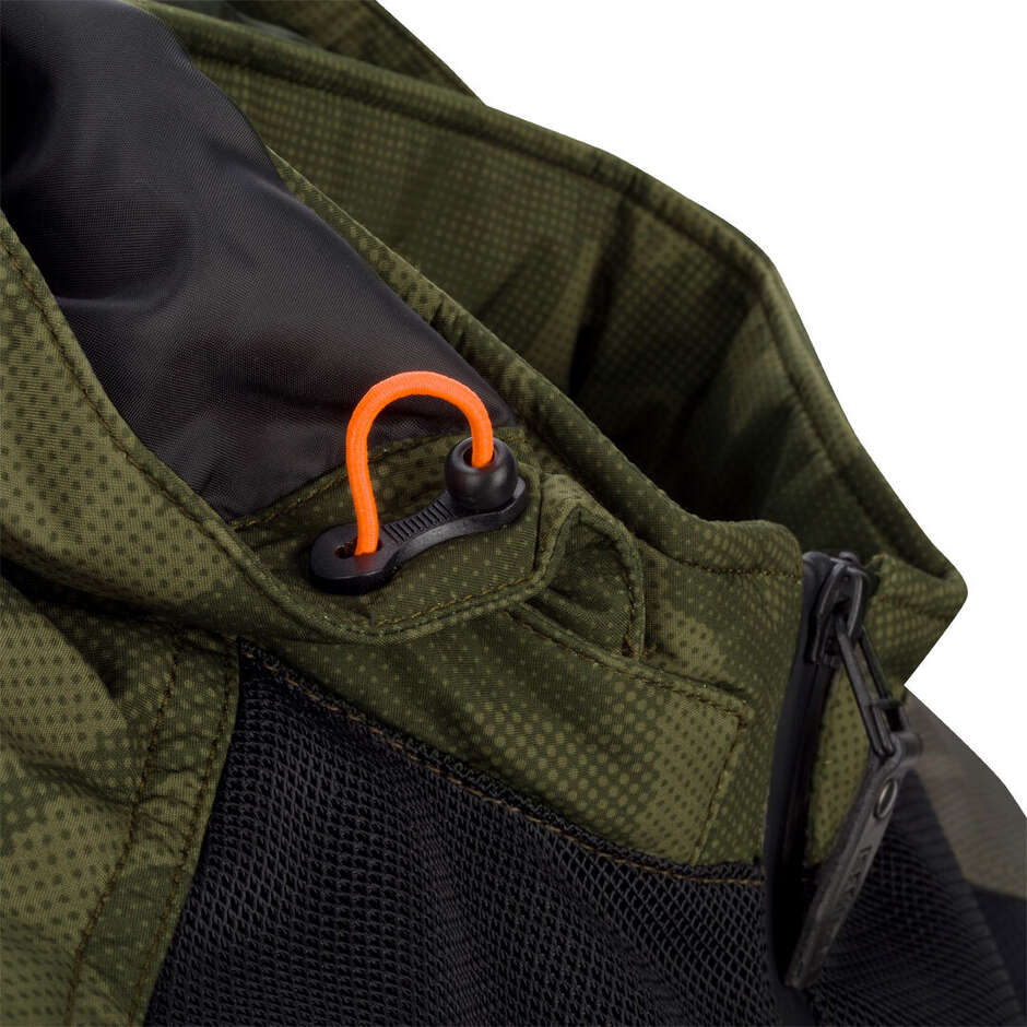 SEGURA NATCHO VENTED Motorradjacke Camo Grün