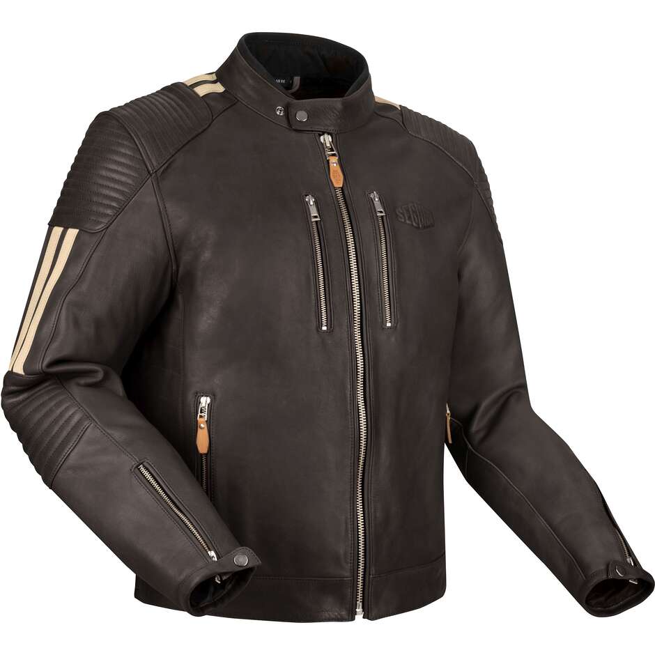Segura ORION Braun Beige Motorradjacke