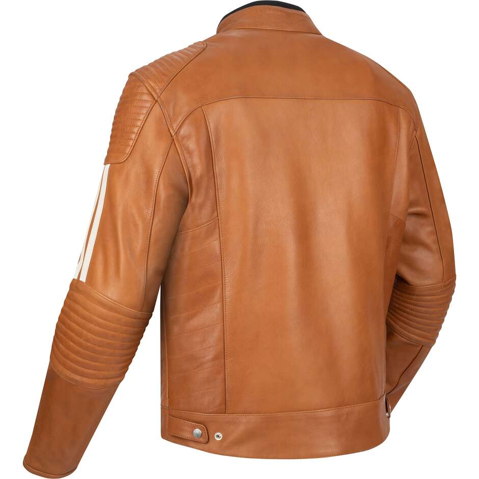 Segura ORION Camel White Motorcycle Jacket