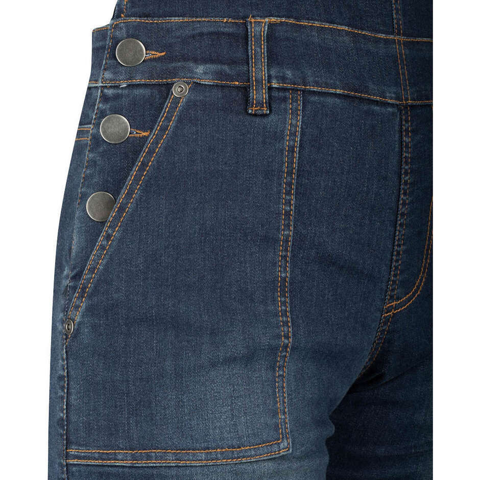 Segura Overalls LADY PRISCA Blaue Damen Motorradhose