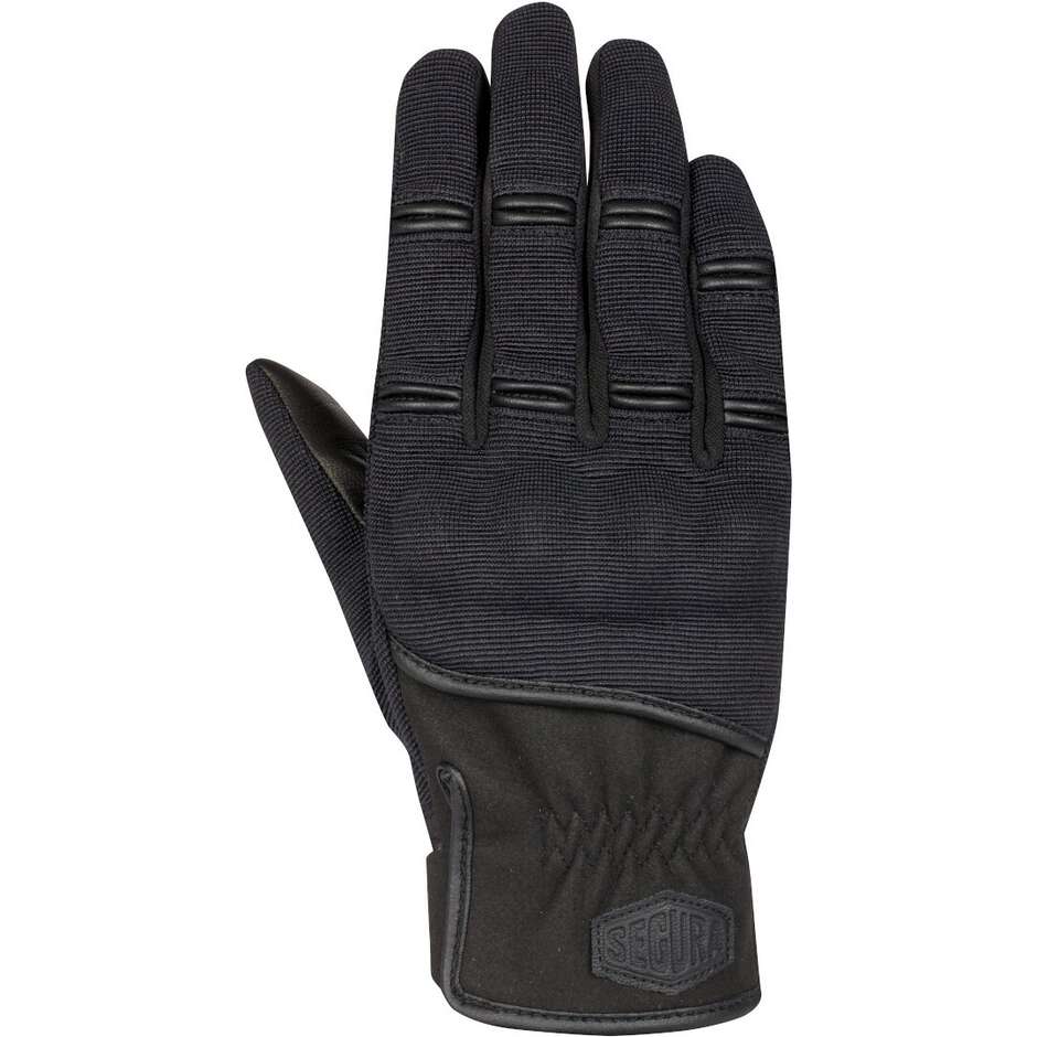 Segura PALMER Schwarze Motorradhandschuhe