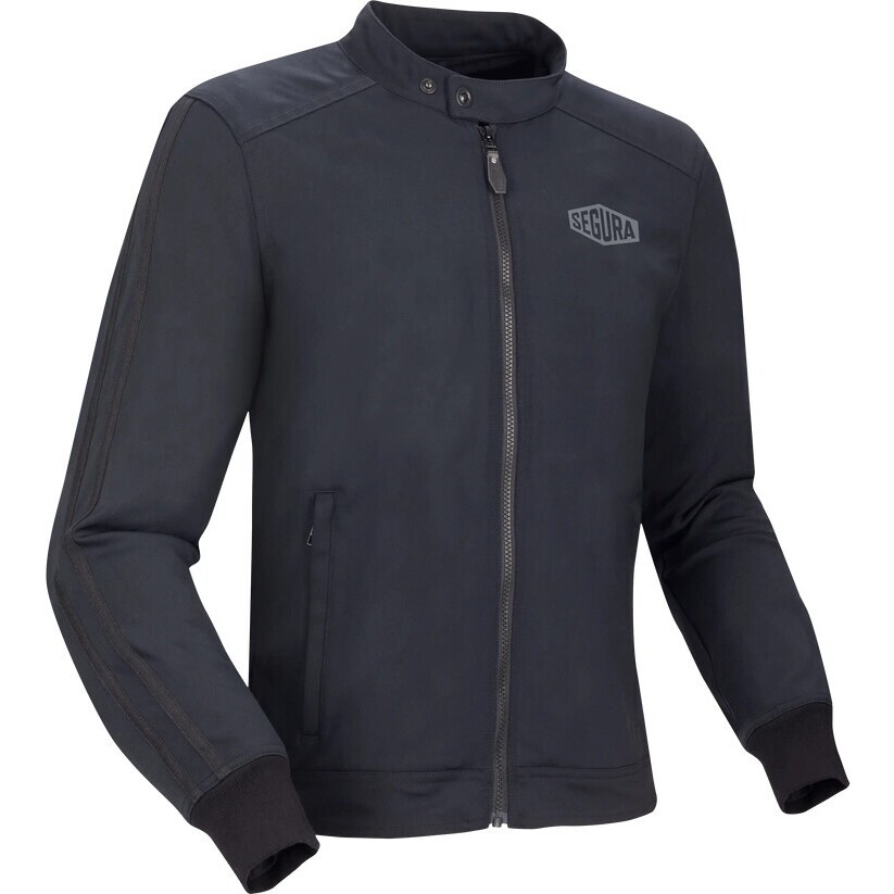 SEGURA PYTHON Motorradjacke Schwarz