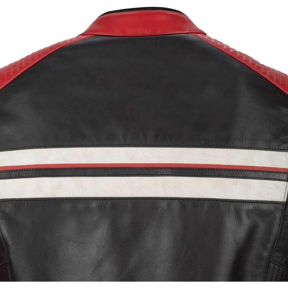 Segura ROMEO Black Red Motorcycle Jacket
